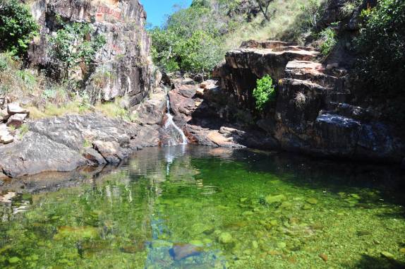 A belíssima Cachoeira do Paraíso, em Natividade - TO